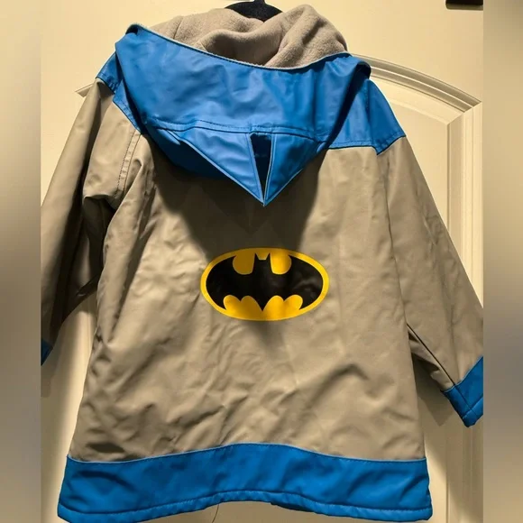 Western Chief Toddler Boys Batman Rain Coat 4T - Picture 4 of 5